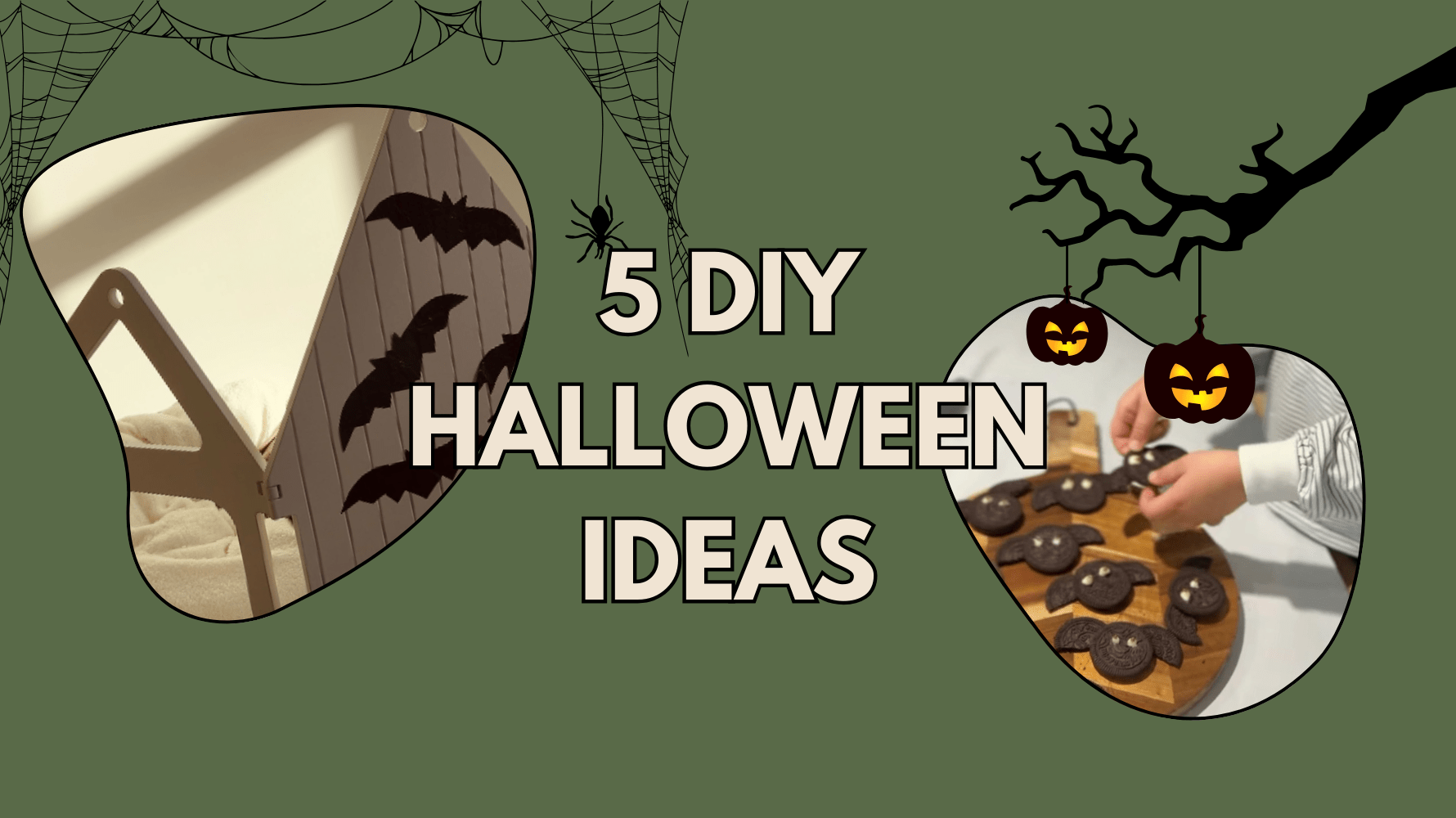 5 DIY Halloween Ideas to Decorate Your House and Spark Festive Fun for Kids - Duck Woodworks