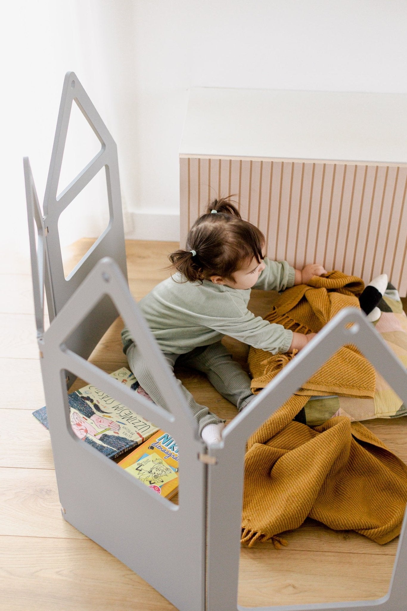 ZigZag house | grey - Duck Woodworks