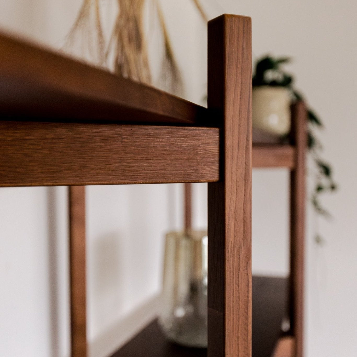 Mid Century Modern Bookcase | simple - Duck Woodworks