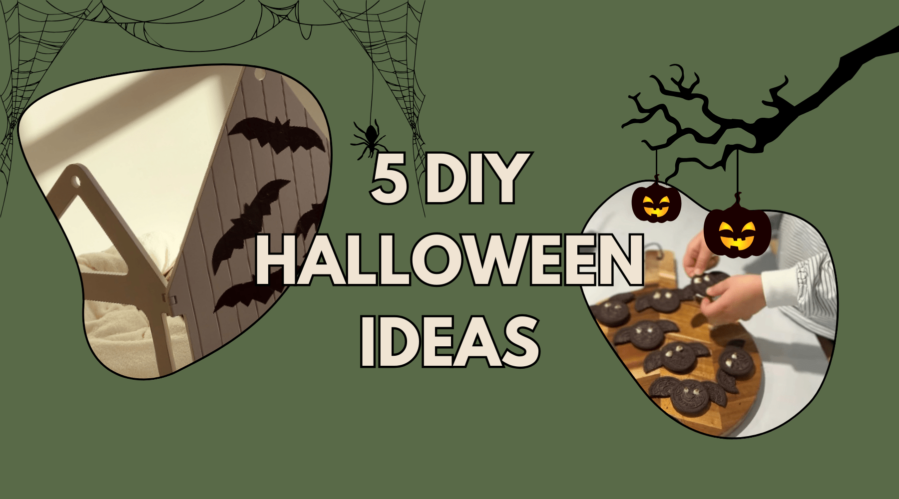 5 DIY Halloween Ideas to Decorate Your House and Spark Festive Fun for Kids - Duck Woodworks