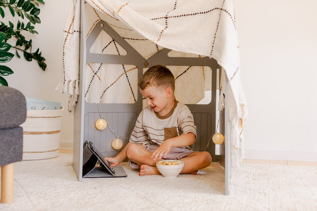 Seasonal Play with Duck Woodworks: How to Use the ZigZag House Year-Round - Duck Woodworks