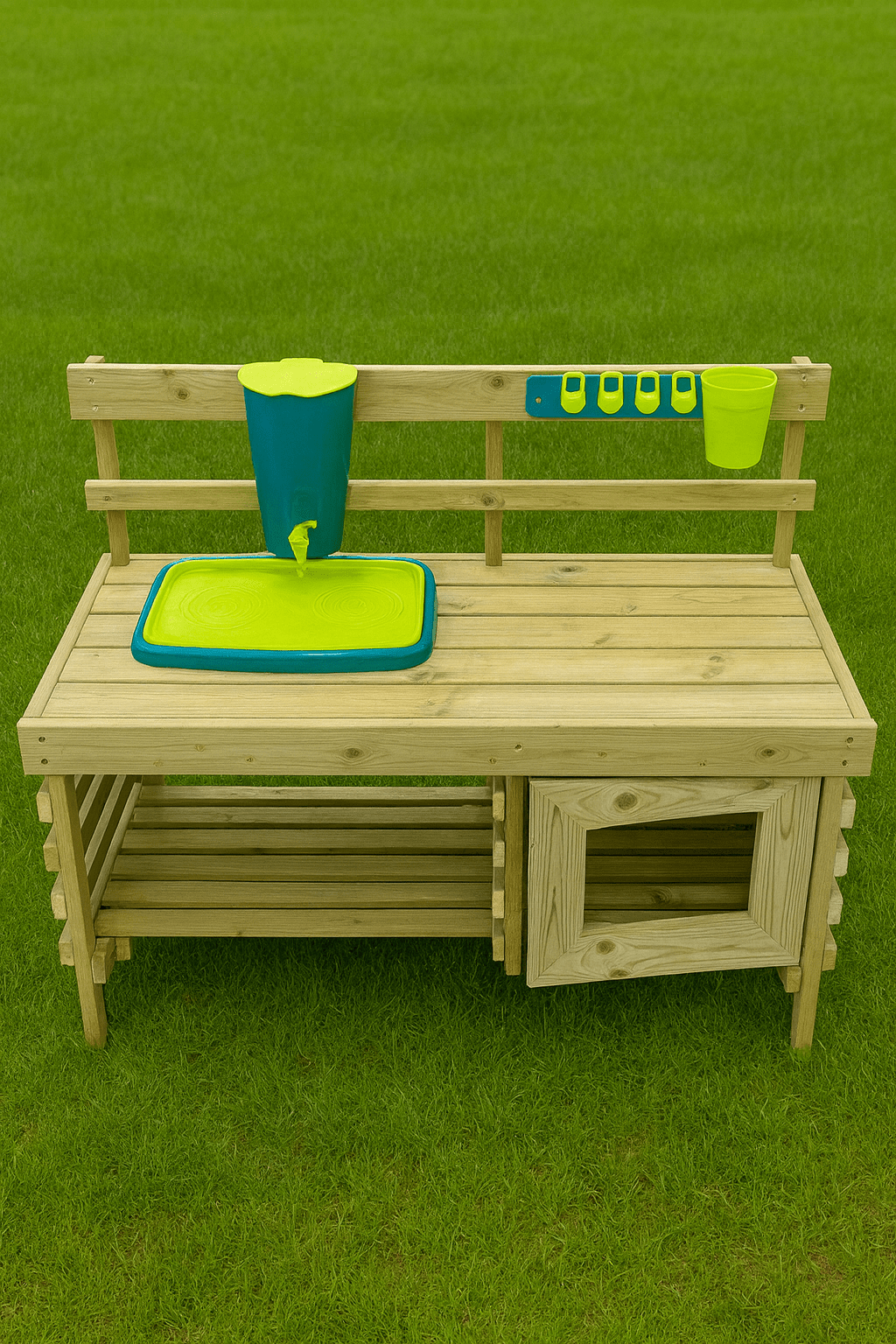 XL Mud Kitchen with Appliance - Duck Woodworks