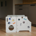 Foldable kitchen tower - Duck Woodworks