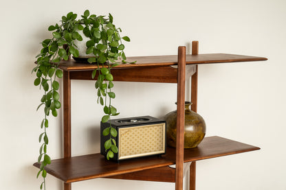 Bücherregal im Mid-Century-Modern-Stil