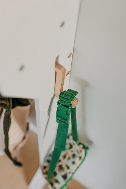 Kinder-Outwear-Organizer – Stabiler Kleiderschrank mit Holzrahmen