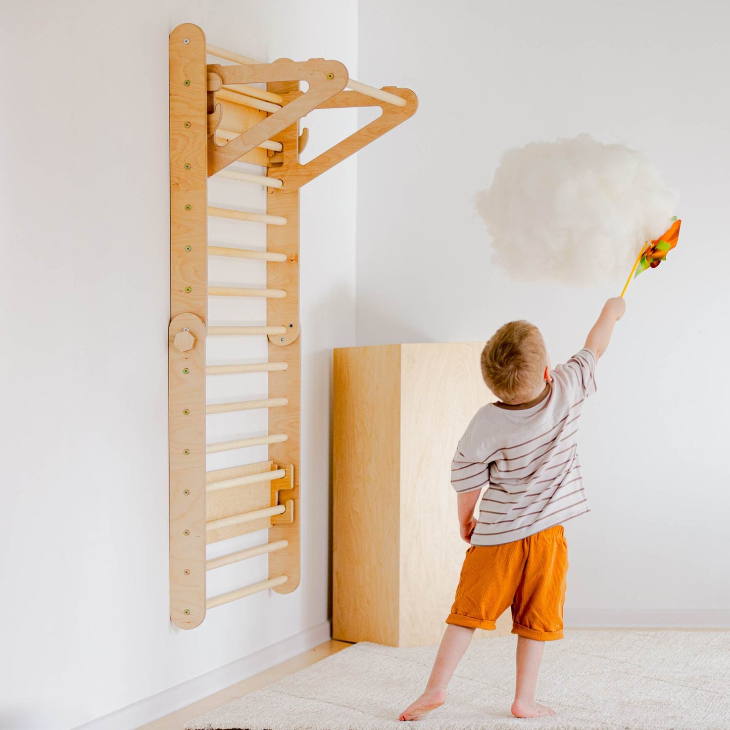 Climbing Triangle - Swedish Ladder set - Duck Woodworks