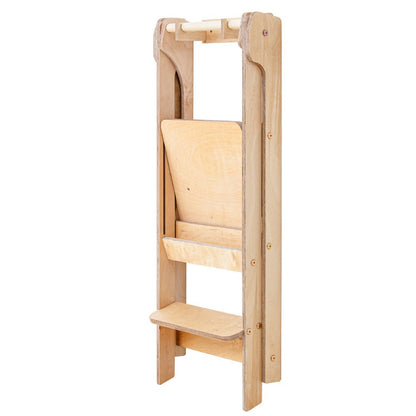 Folding Kitchen Tower - Duck Woodworks