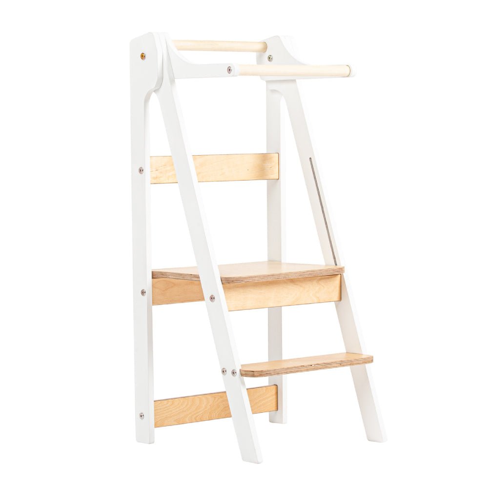 Folding Kitchen Tower - Duck Woodworks