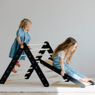 Climbing Triangle with a slide - Duck Woodworks