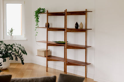 Mid Century Modern Bookcase - Duck Woodworks