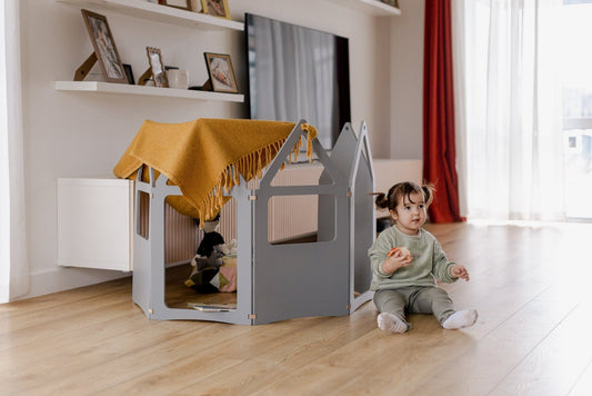 ZigZag house | grey - Duck Woodworks