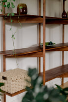 Mid Century Modern Bookcase - Duck Woodworks