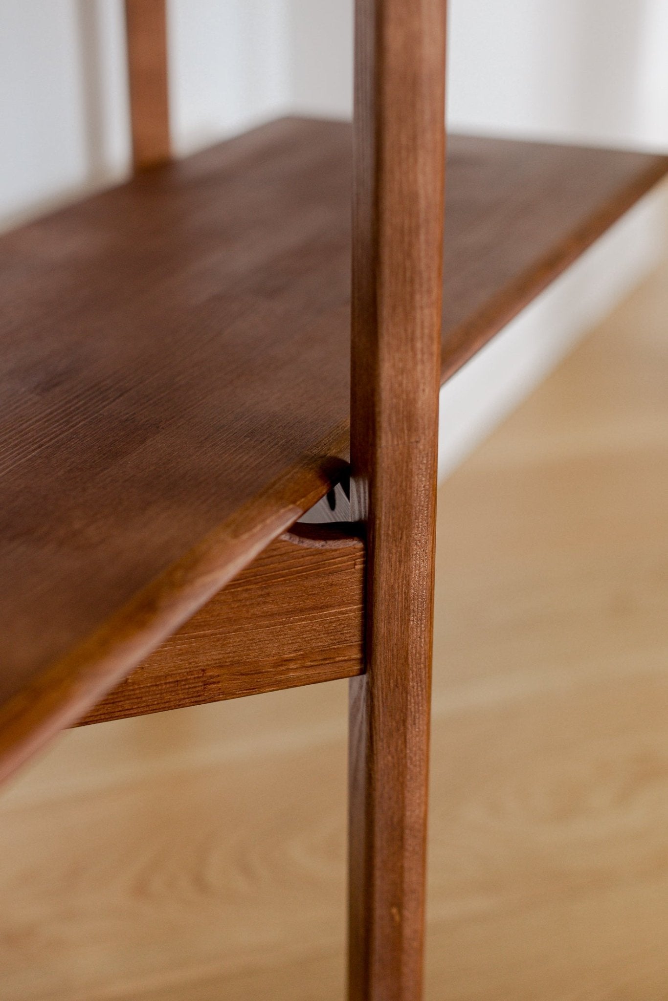 Mid Century Modern Bookcase - Duck Woodworks