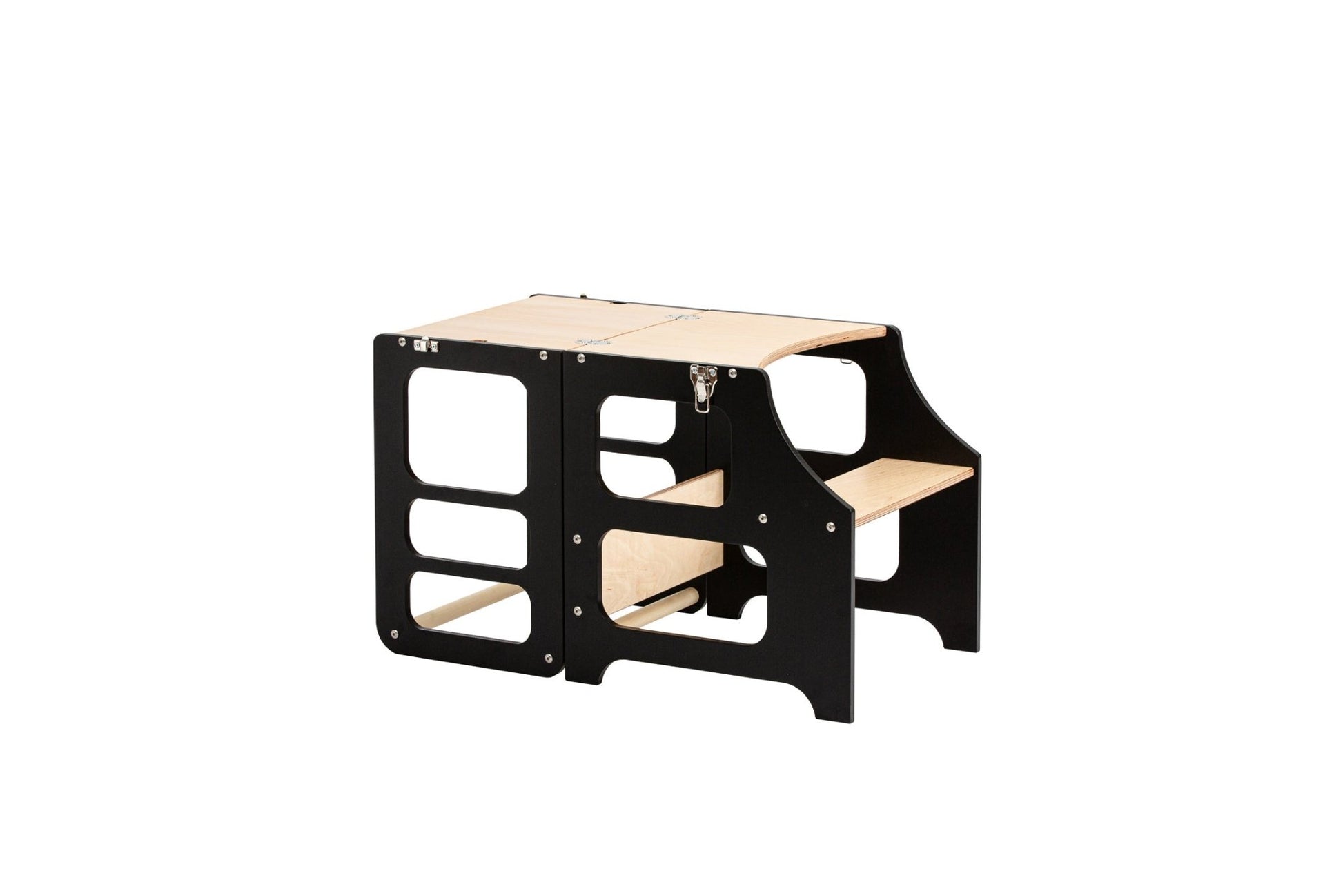 Foldable kitchen tower - Duck Woodworks