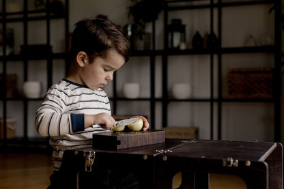 Mid - Century Modern Foldable Kitchen Tower - Duck Woodworks